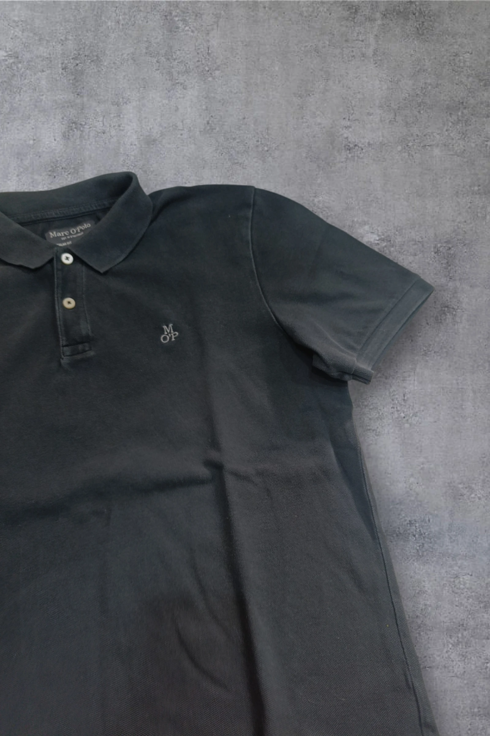 Polo Marc O'Polo Masculino | Cor Preta | 100% Algodão | Tamanho M | – photo 5